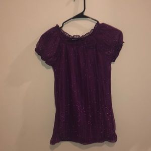 A purple dress for girls